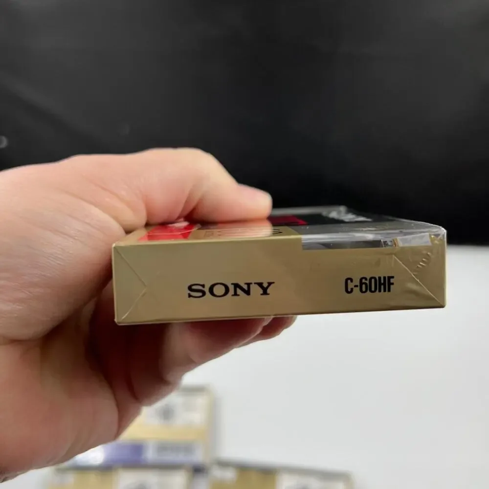 Sony Lot 6‎ Sealed NEW Blank Cassette Tapes HF HiFi Normal Bias 60 Minutes UX